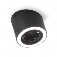 LED-Spot Unika - Stopcontact - Zwart