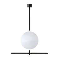 Badkamerspiegel IO met verlichting & plank - Zwart