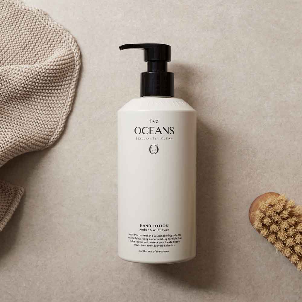 Handlotion Five Oceans - Amber & Wildflower 500ml
