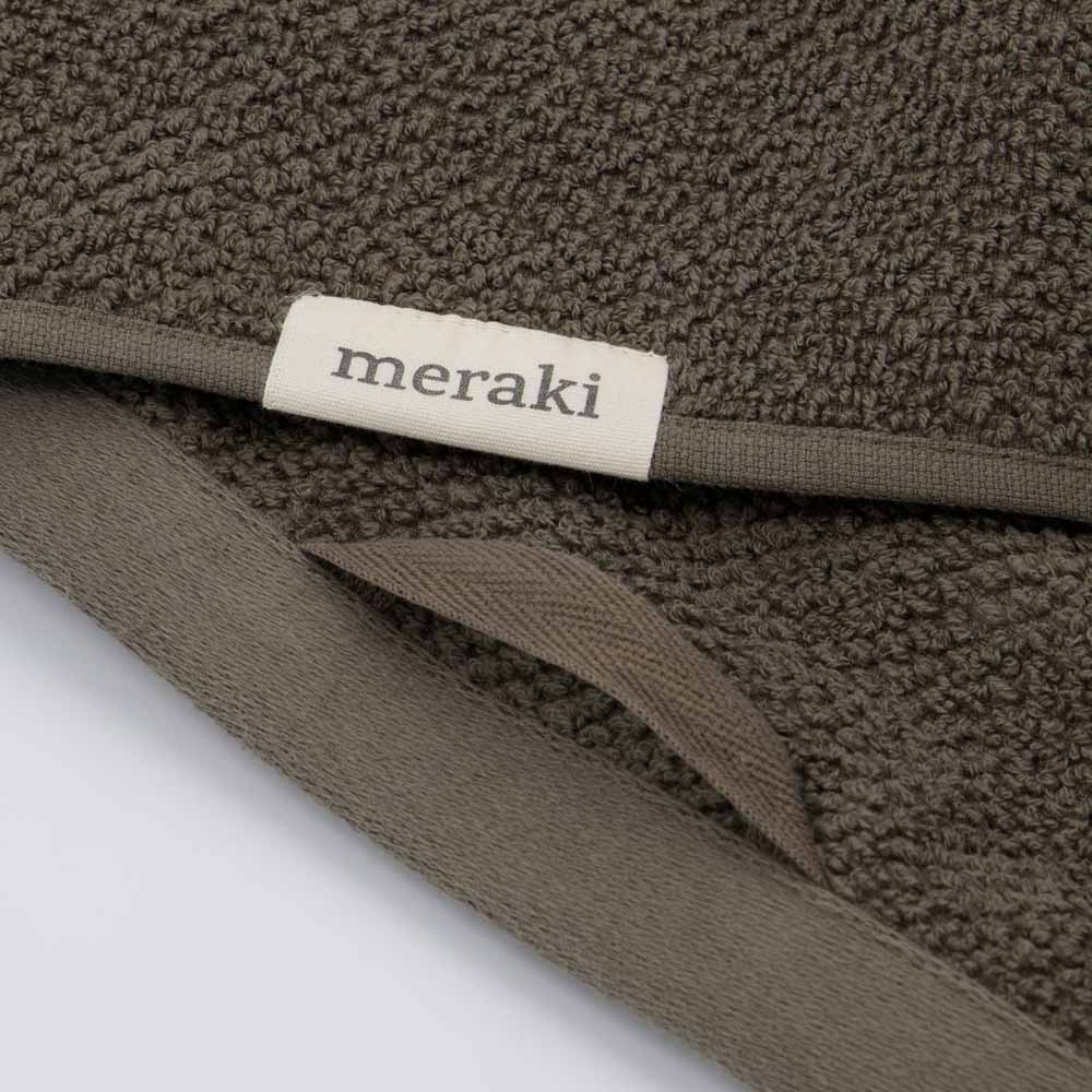 Handdoek Solid - 50X100cm - Army 2stuks