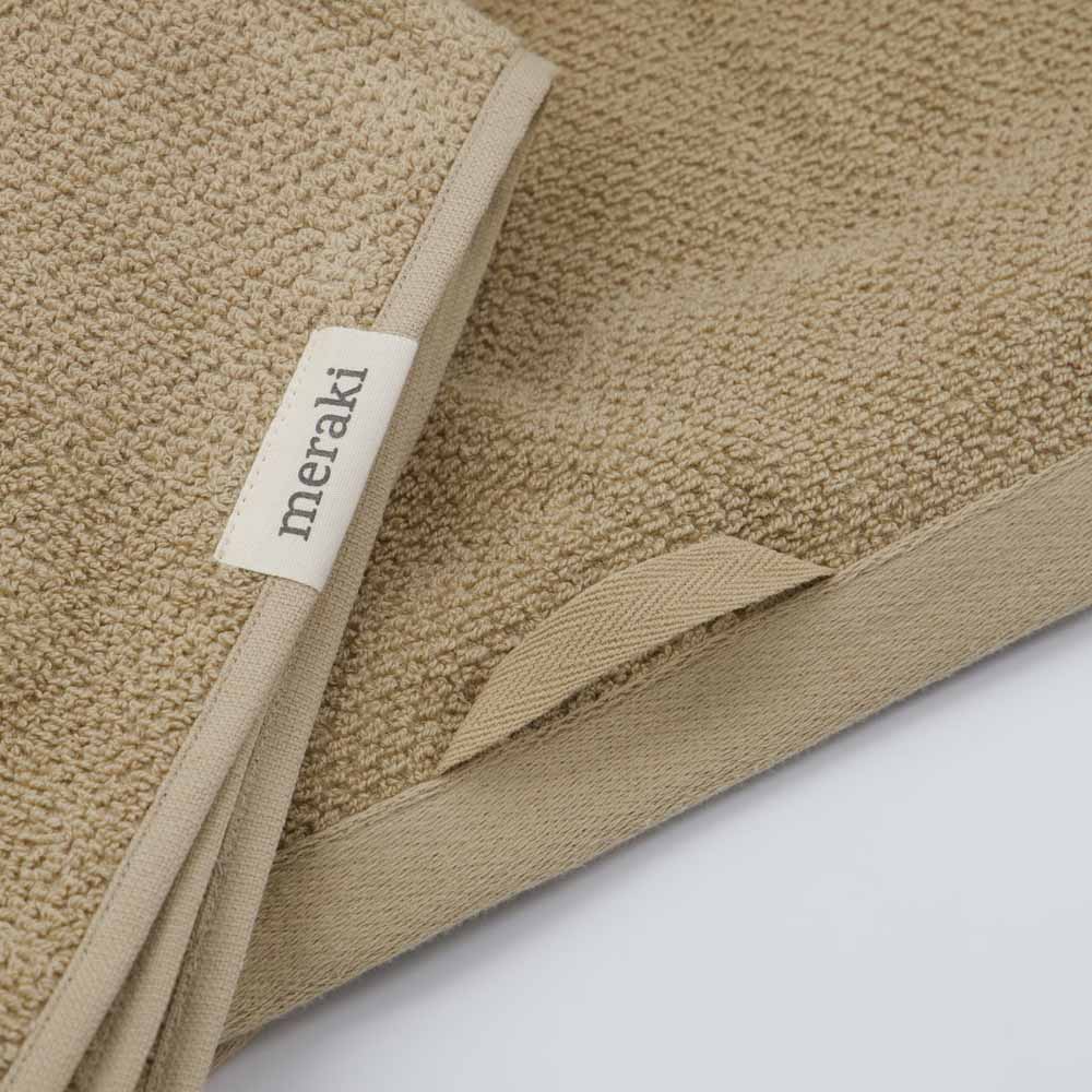 Handdoek Solid - 50X100cm - Safari 2stuks
