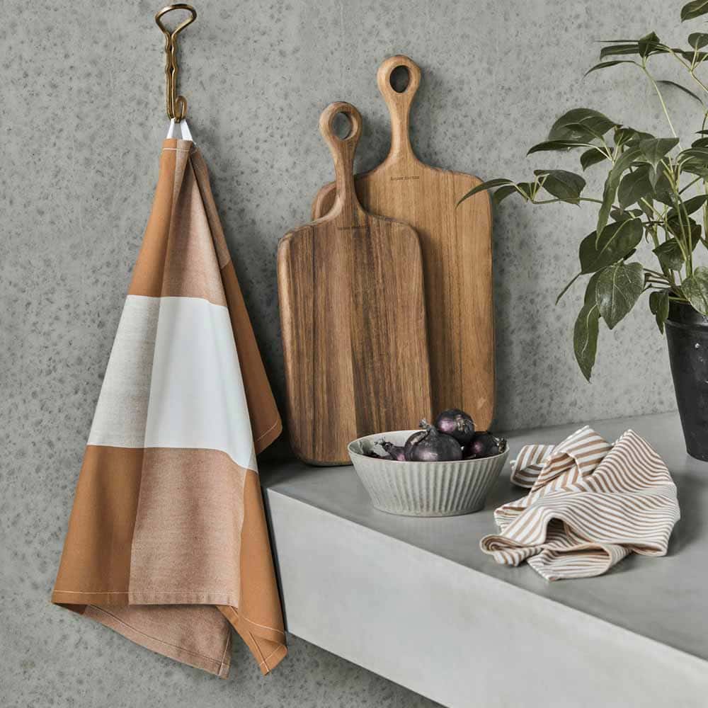 Keukenhanddoek HDCook - Camel 2stuks