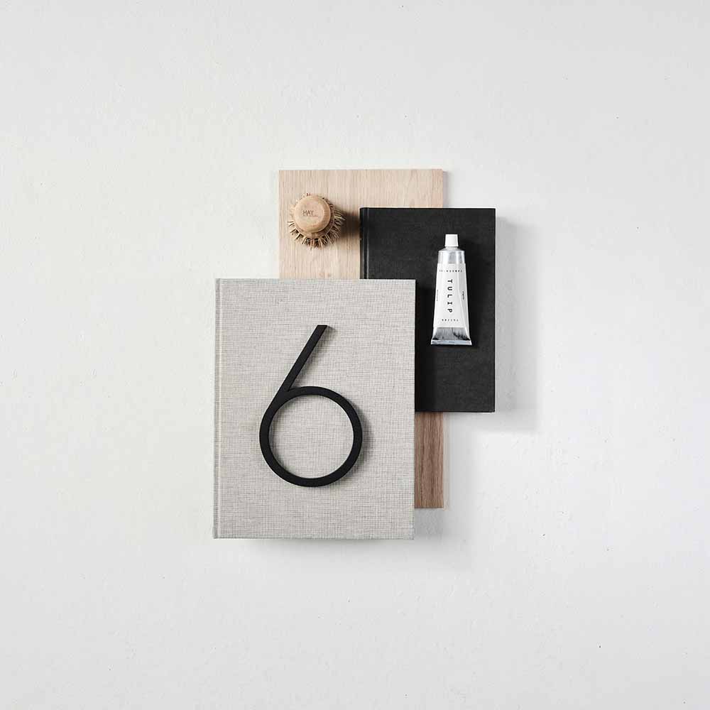 Huisnummer Contemporary - 9 - Zwart