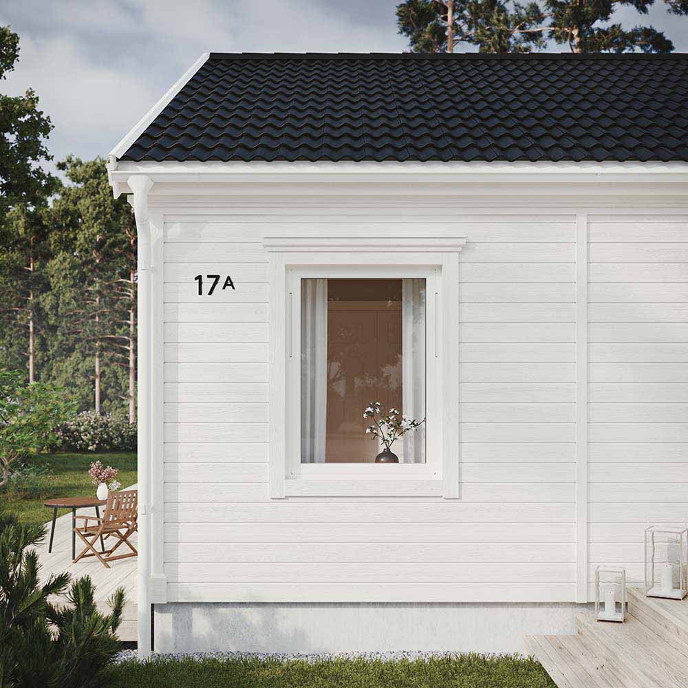 Huisletter Home - Zwart