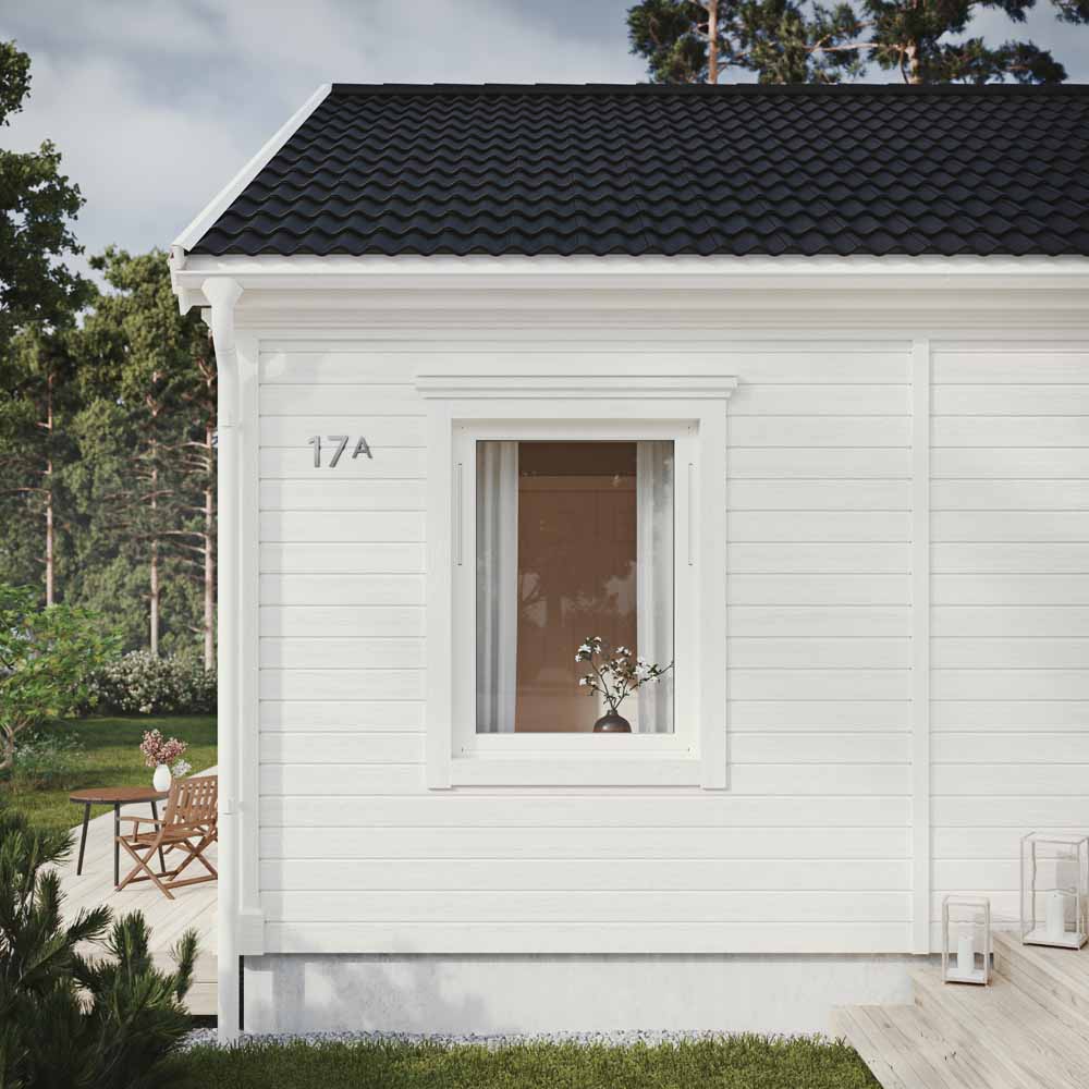 Huisletter Home - Roestvrij Staal