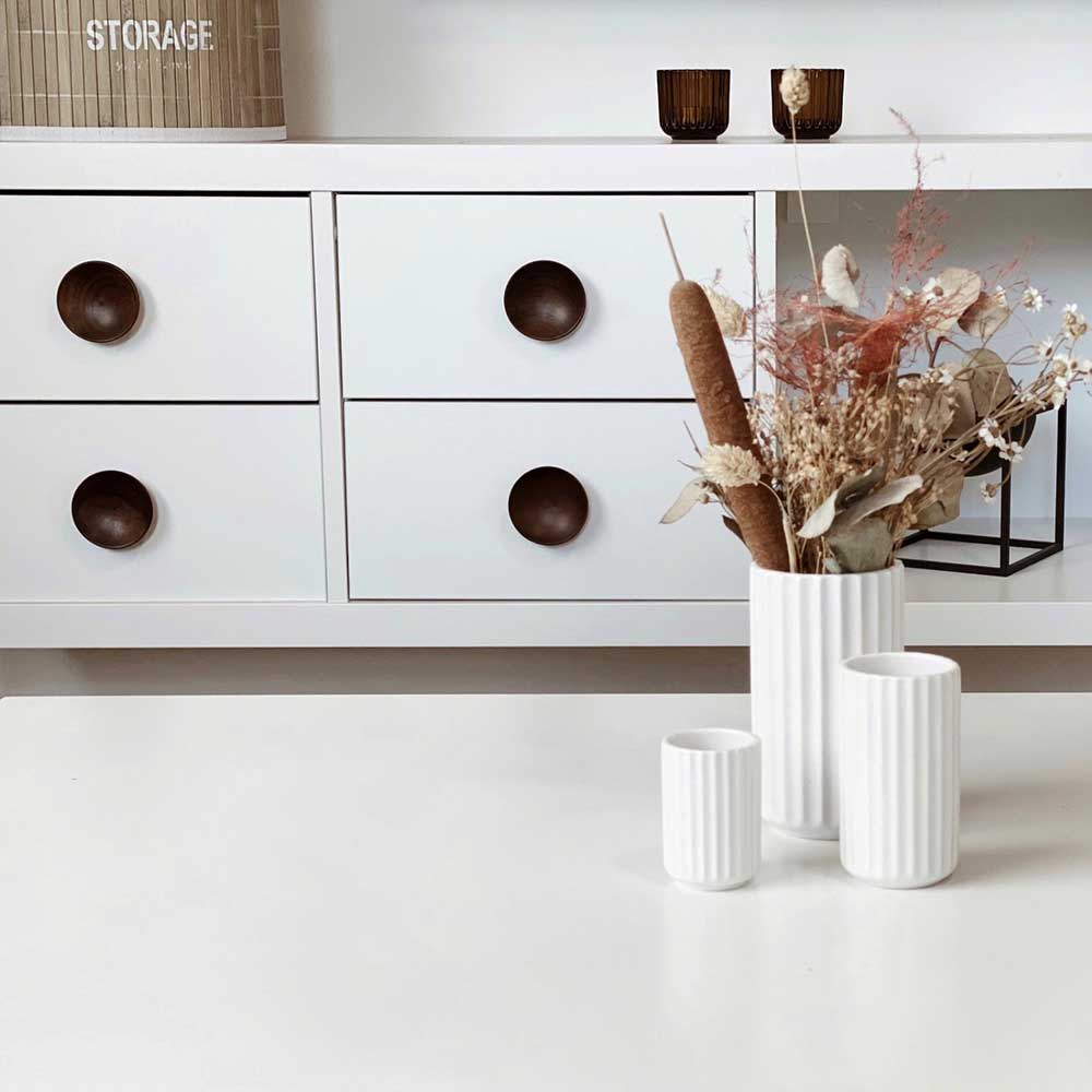 Knop Olympia - Walnoot