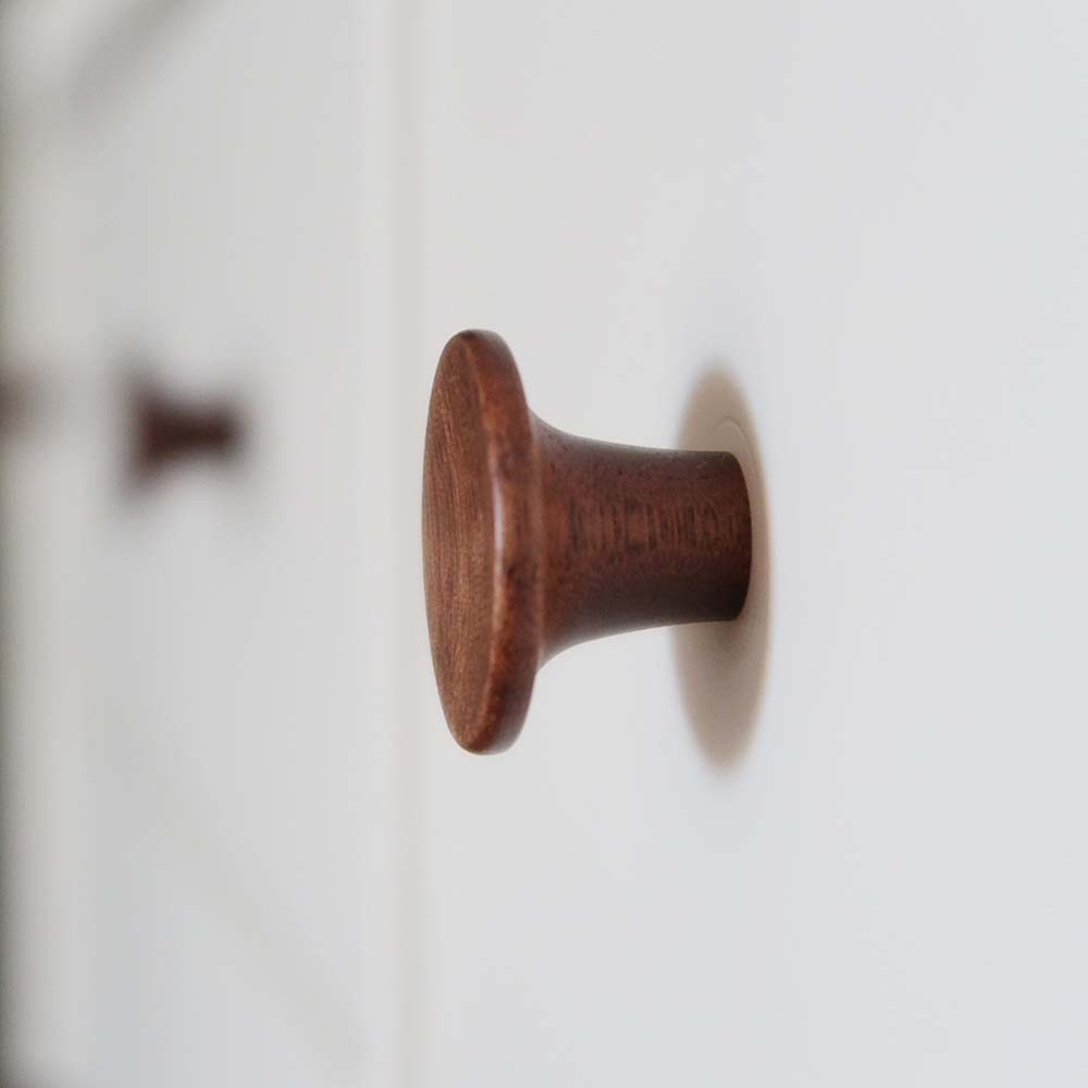 Knop Tuba - Walnoot