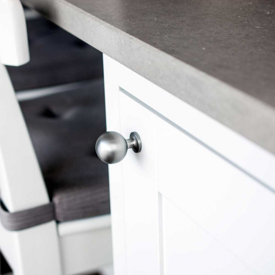 Knop Lily - RVS Afwerking