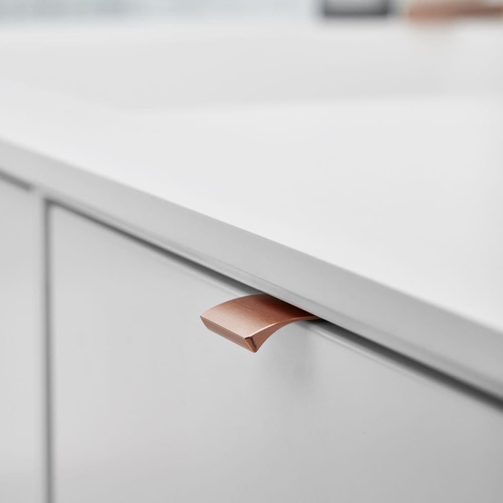 Greeplijsten Edge Straight - Geborsteld Koper