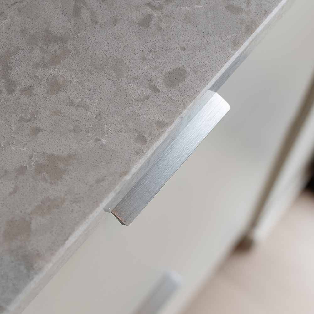 Greeplijsten Edge Straight- 100mm - RVS Afwerking