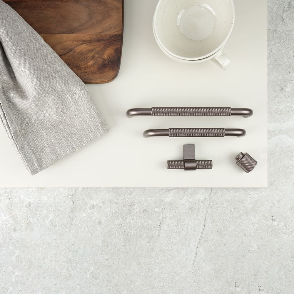 Knop Helix - 20mm - Donker Brons