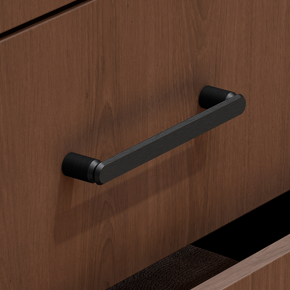 Handgreep Fase cc160mm - Geborsteld Zwart