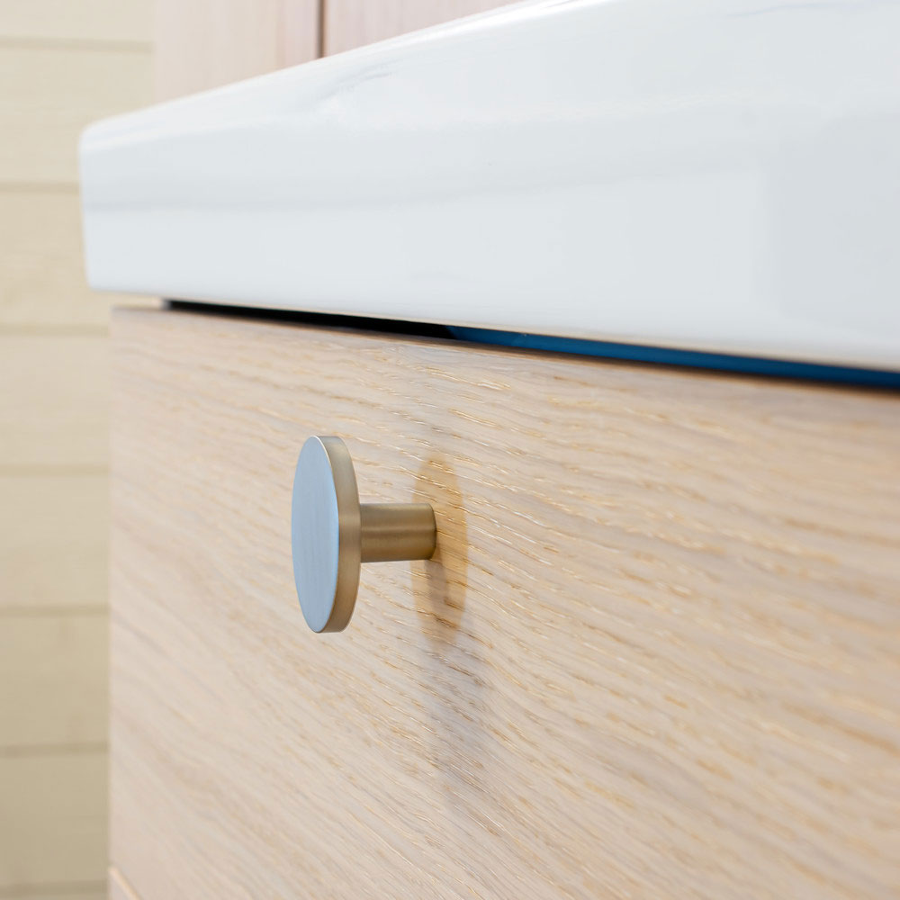Knop Como Big - RVS Afwerking
