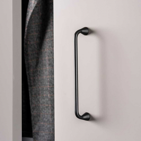 Handgreep Bella - 160mm - Mat Zwart