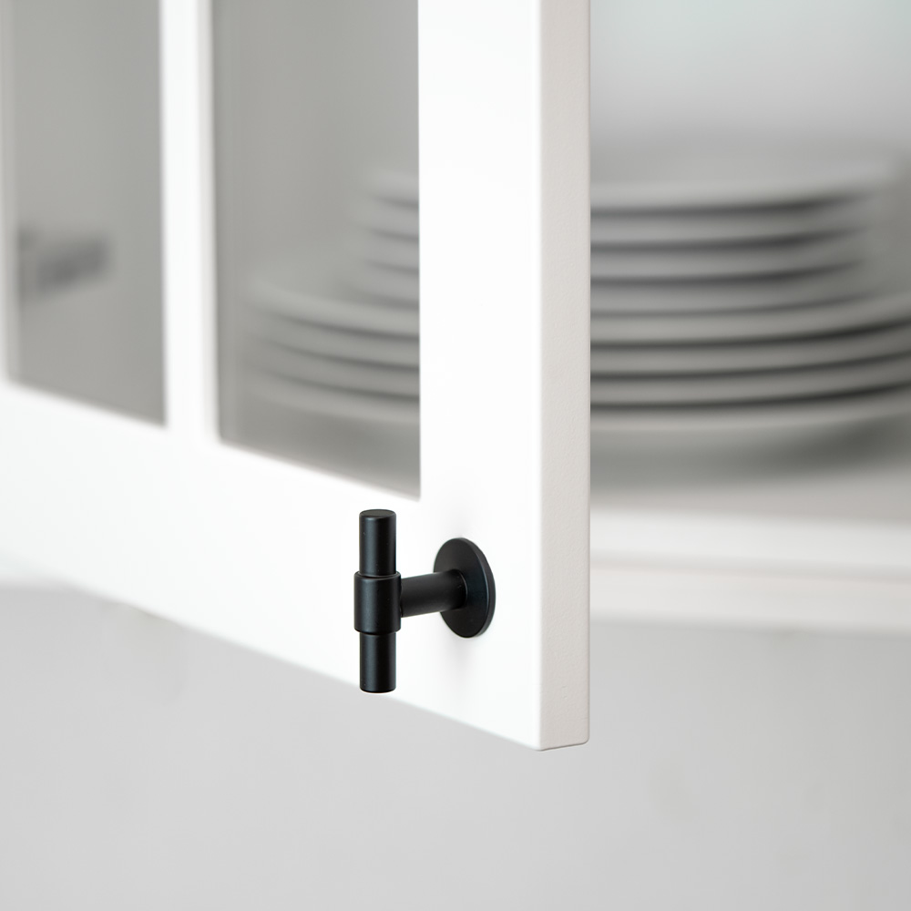 Knop T Uniform - Mat Zwart
