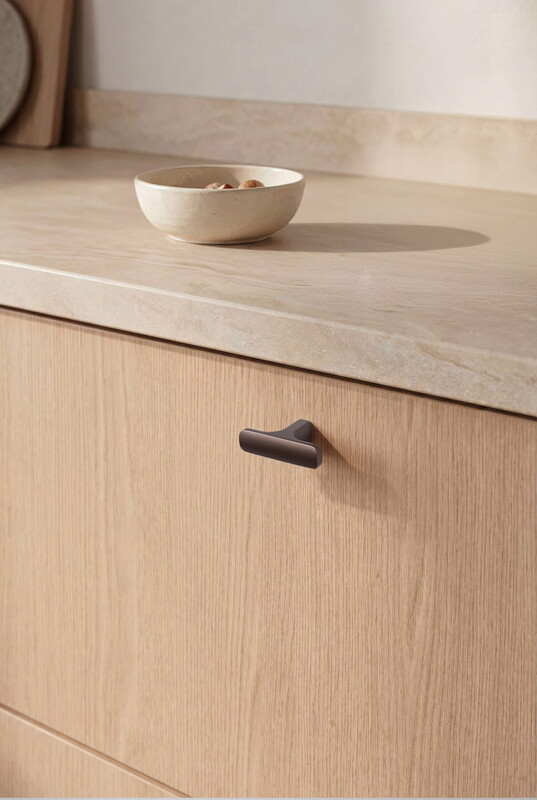 Knop T Ethel - Warm Brons