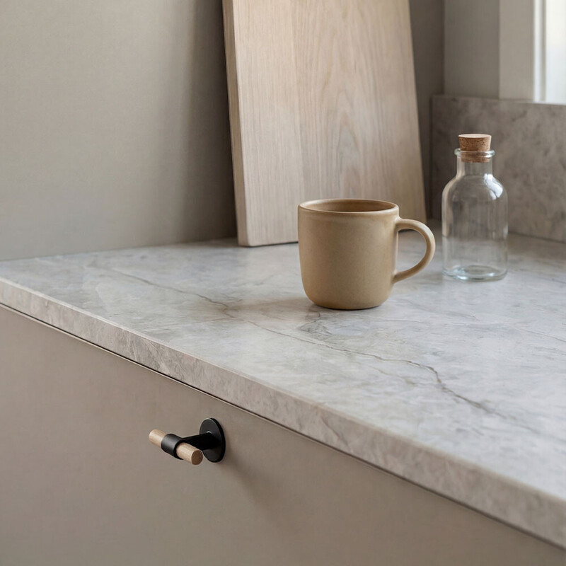 Knop T Uniform - Eiken/Mat Zwart