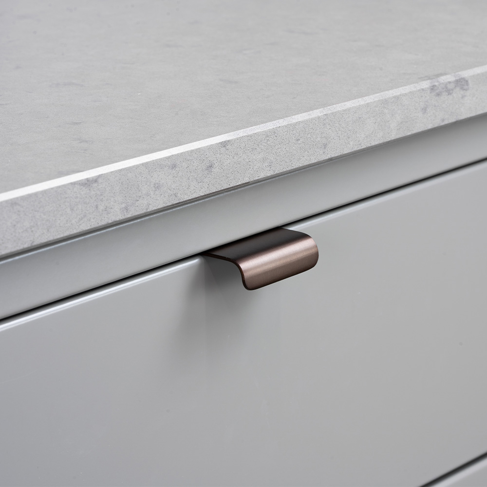 Greeplijsten Lip - Gebronsd Messing