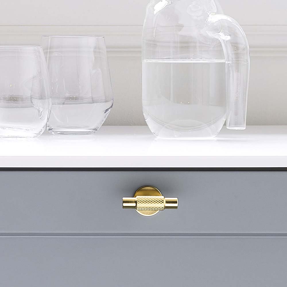 Knop T Manor - Goud