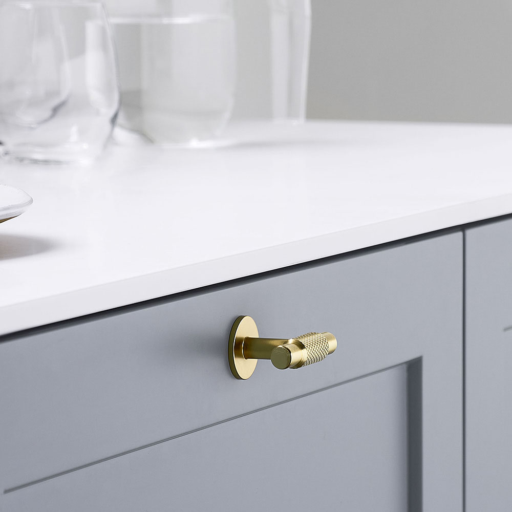 Knop T Manor - Goud