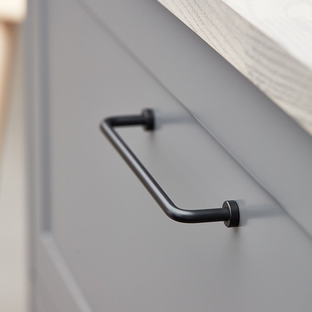 Handgreep Lounge - 160mm - Zwart