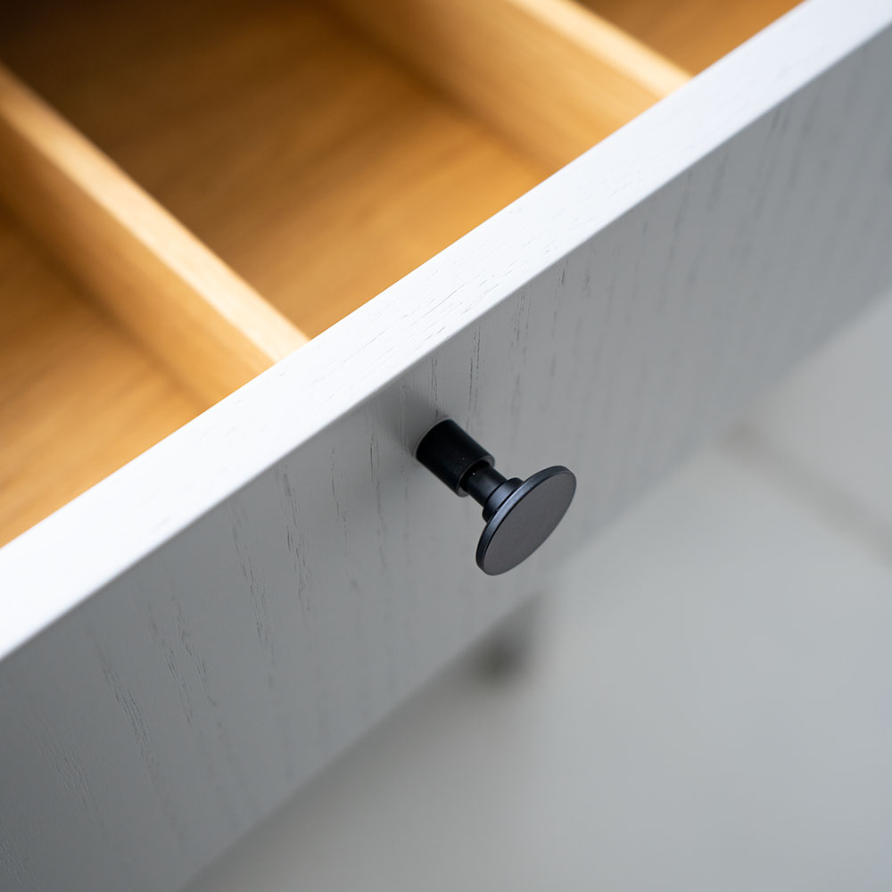 Knop Jubilee - 28mm - Mat Zwart
