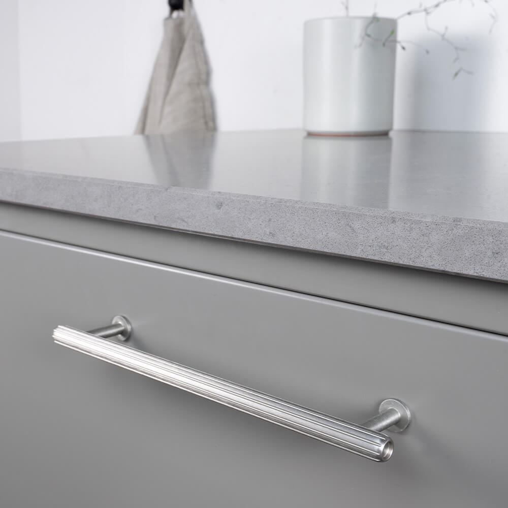 Handgreep Rille Mini - 160mm - RVS-look