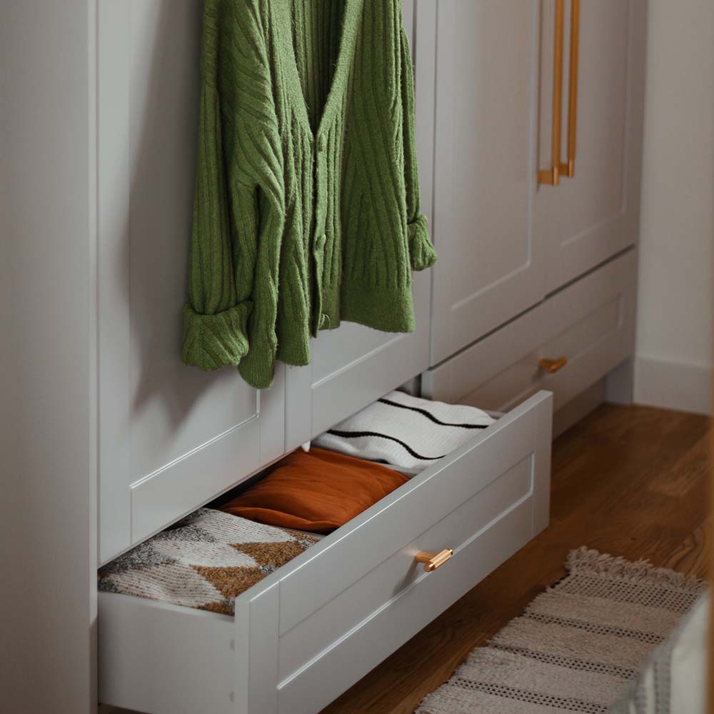 Knop T Arpa - Geborsteld Messing