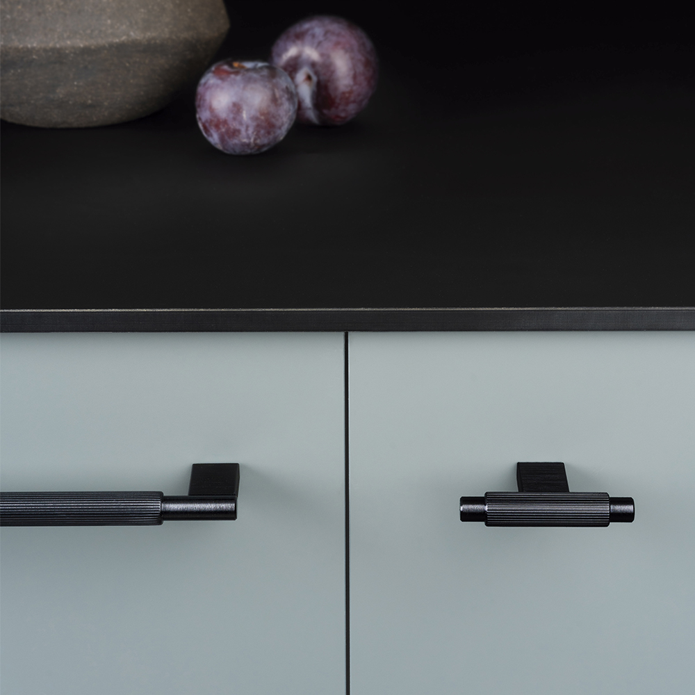 Knop T Arpa - Geborsteld Zwart