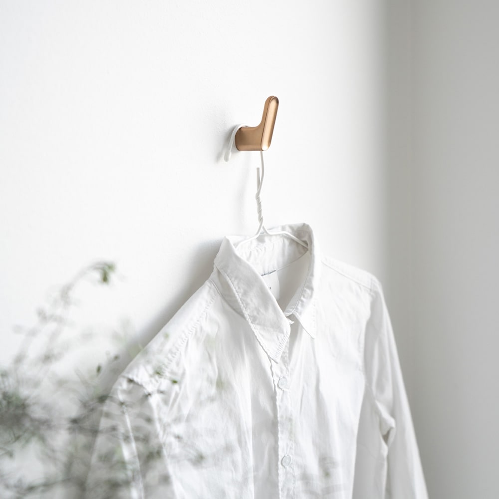 Haak Luv - Geborsteld Messing