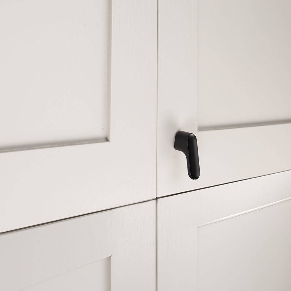 Knop Luv - Mat Zwart