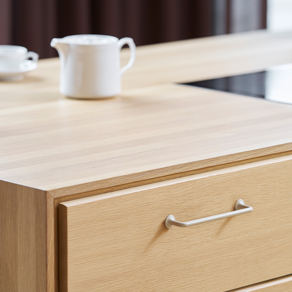 Handgreep Tango - 160mm - Glossy Dusty Creme