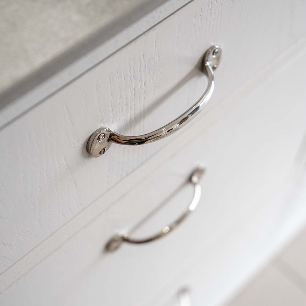 Handgreep 1690 - 101mm - Vernikkeld