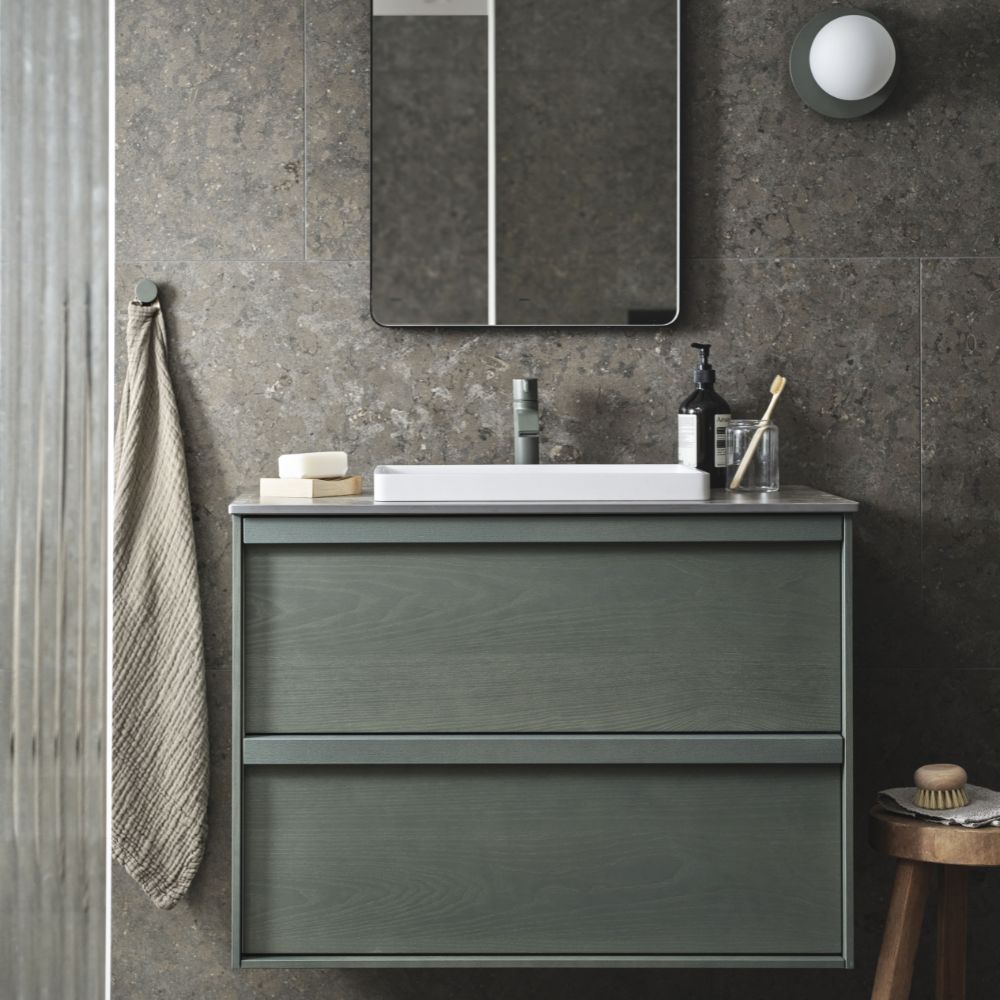 Toniton Circular Knop - Ash Green