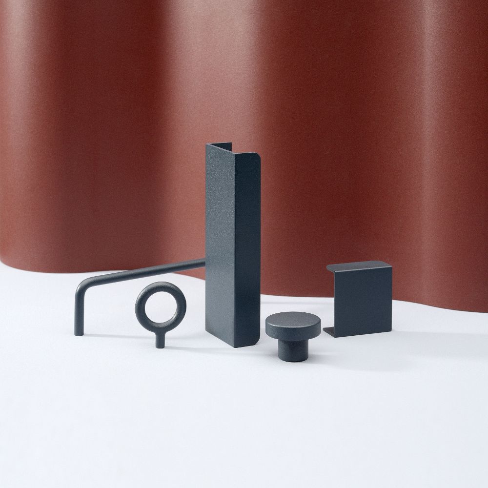Toniton Circular Knop - Deep Blue