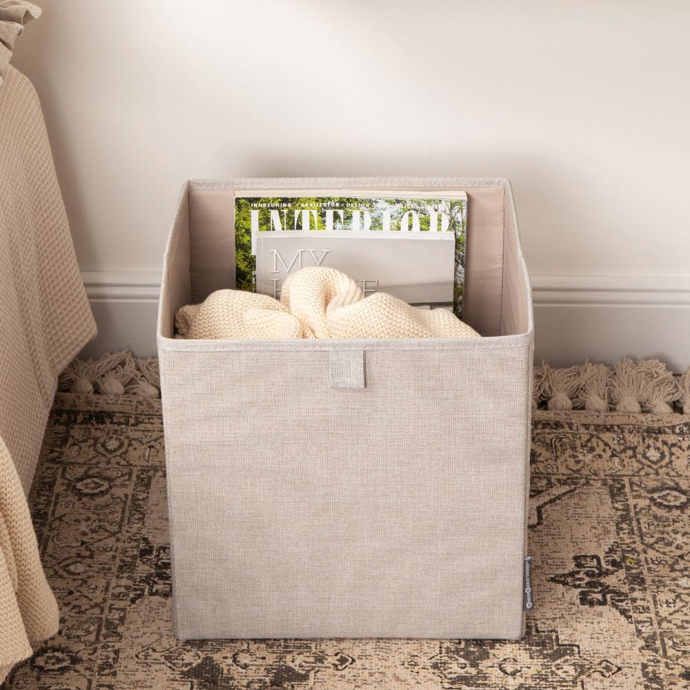 Opbergbox Cube - Beige