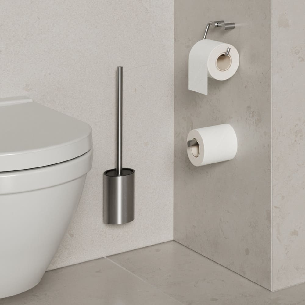 Toiletborstel Stay - Geborsteld RVS