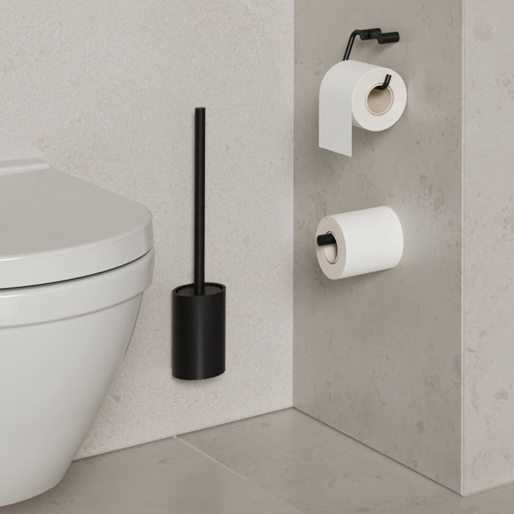 Toiletborstel Stay - Mat Zwart