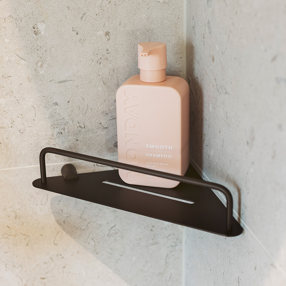 Hoekplank Match - Gebronsd Messing