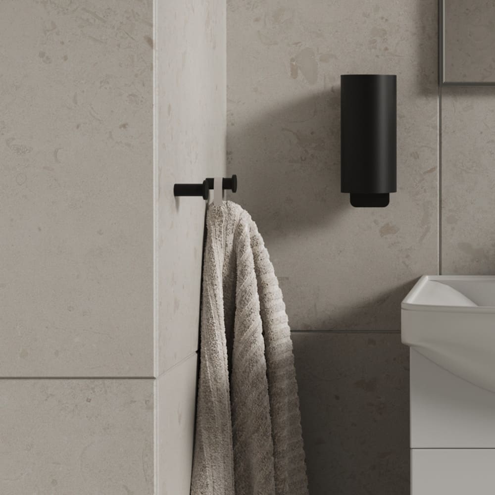 Zeepdispenser Stay - Mat Zwart