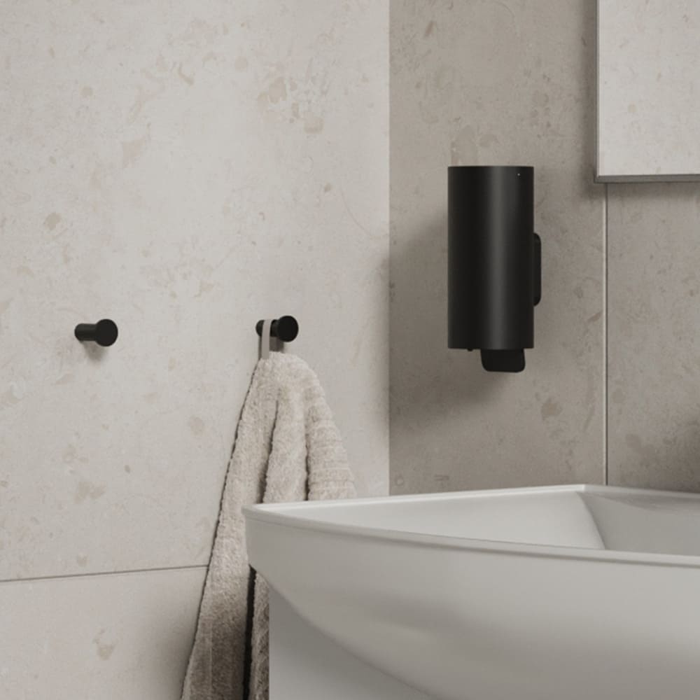 Zeepdispenser Stay - Mat Zwart