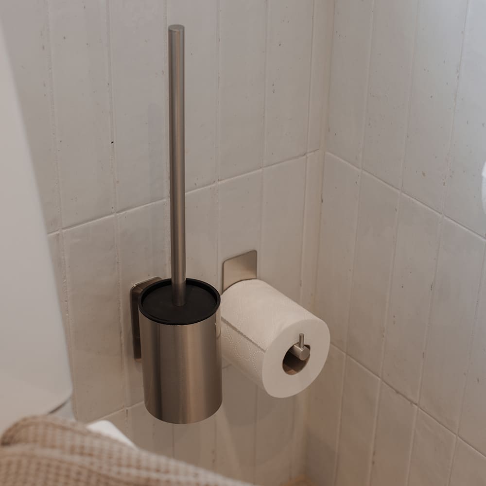 Badkamerset Base 200 - Geborsteld RVS