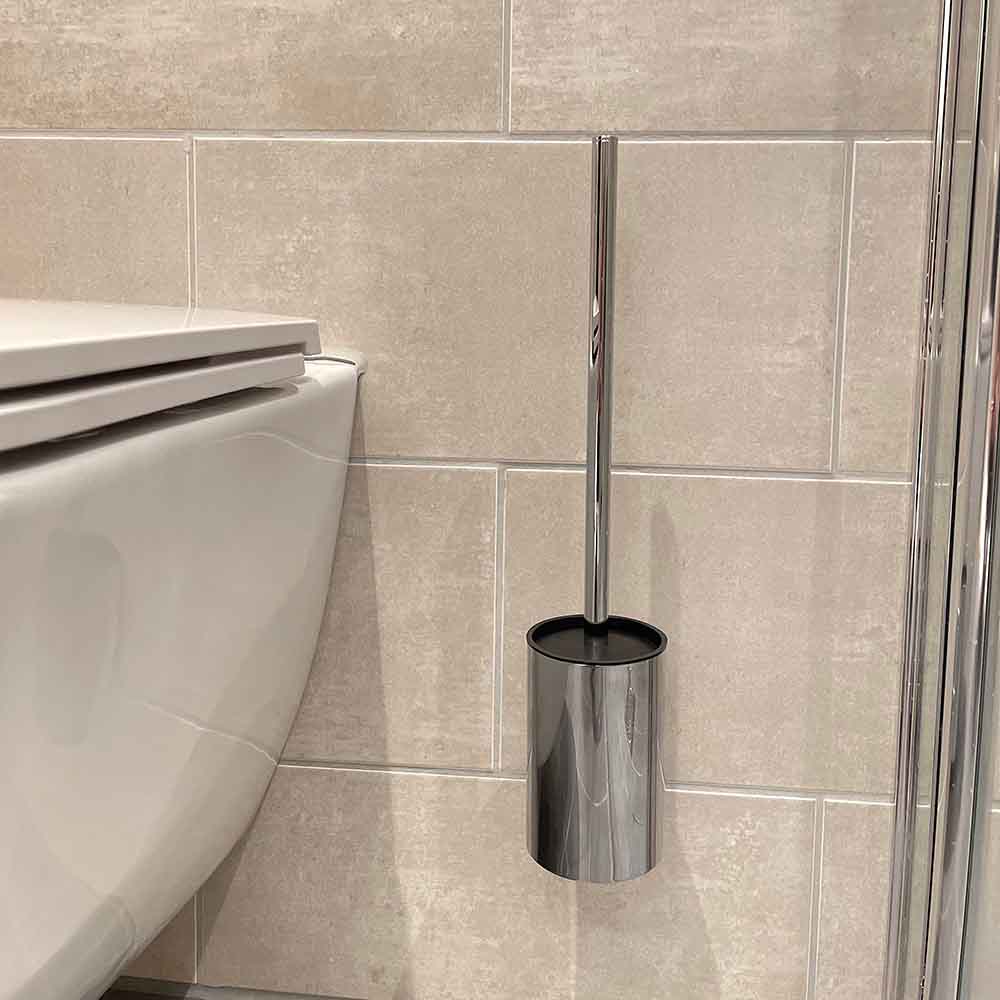 Solid Toiletborstel - Chroom