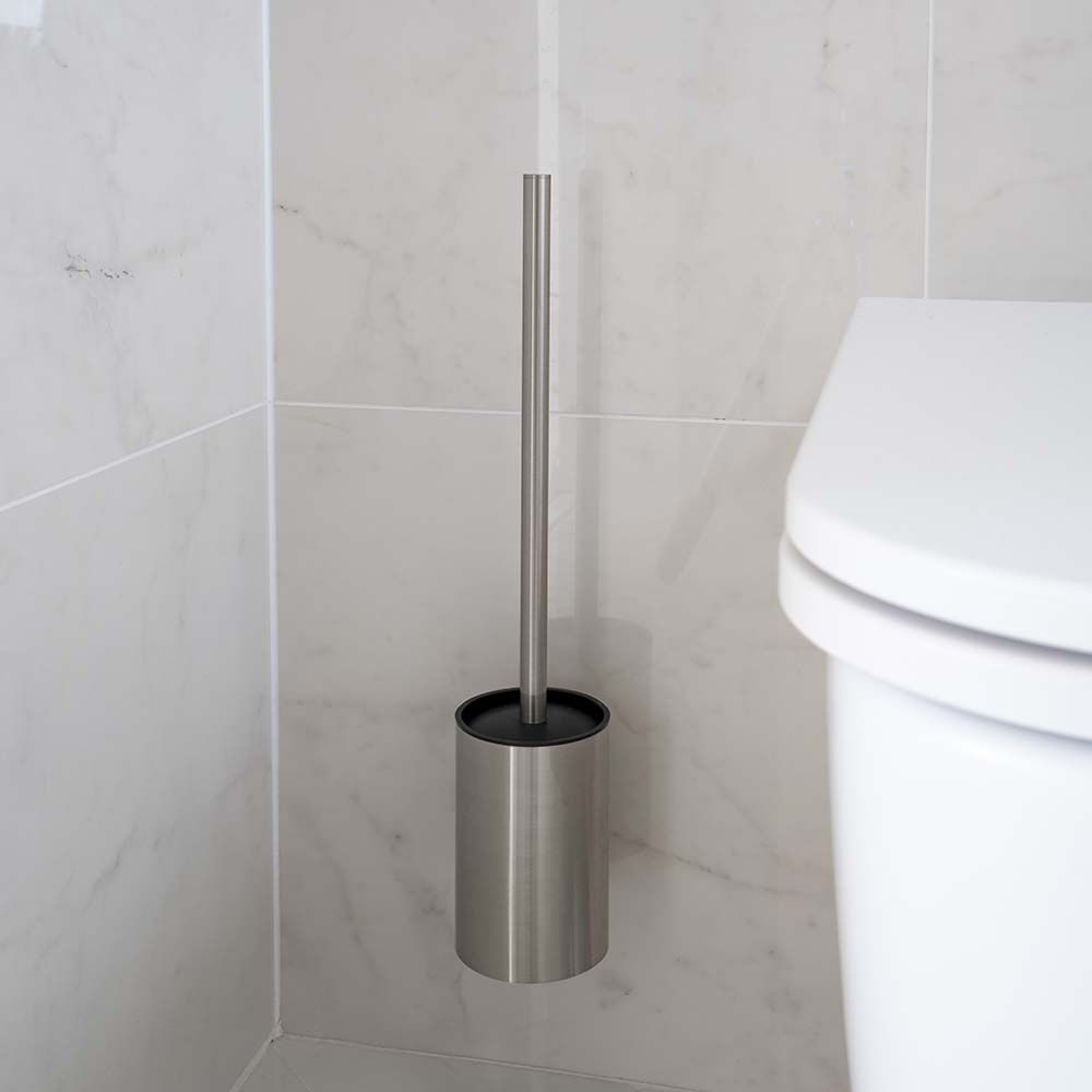 Solid Toiletborstel - Geborsteld RVS