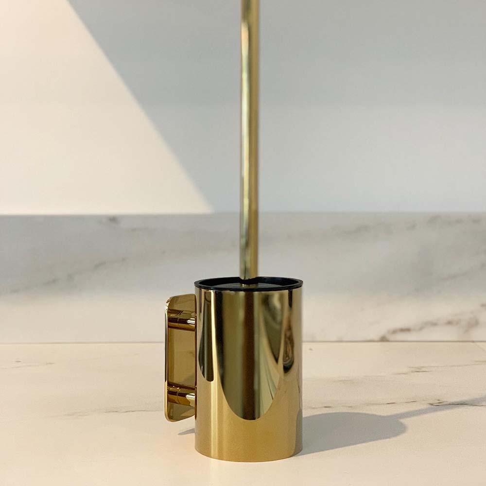Solid Toiletborstel - Goud Gepolijst