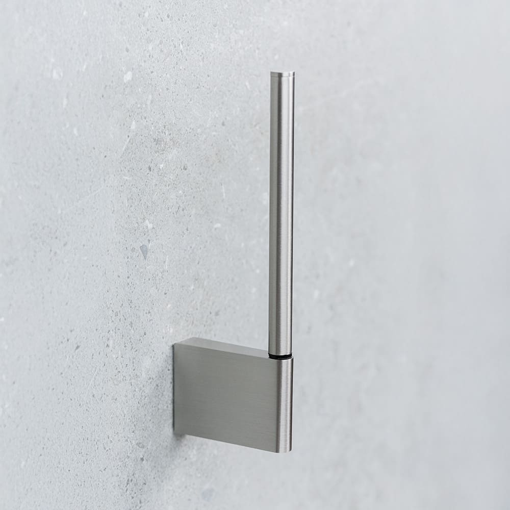 Reserverolhouder Flow - Geborsteld Nikkel