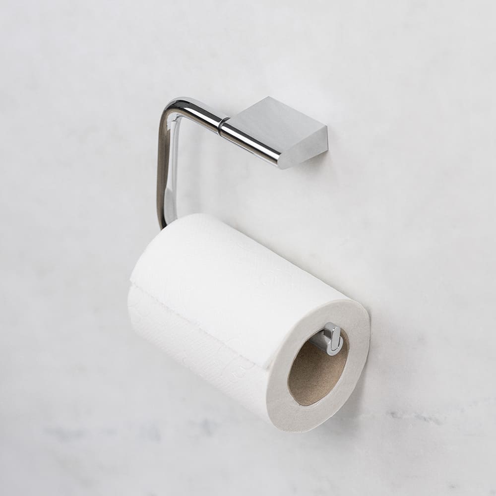 Toiletrolhouder Flow - Gepolijst Chroom