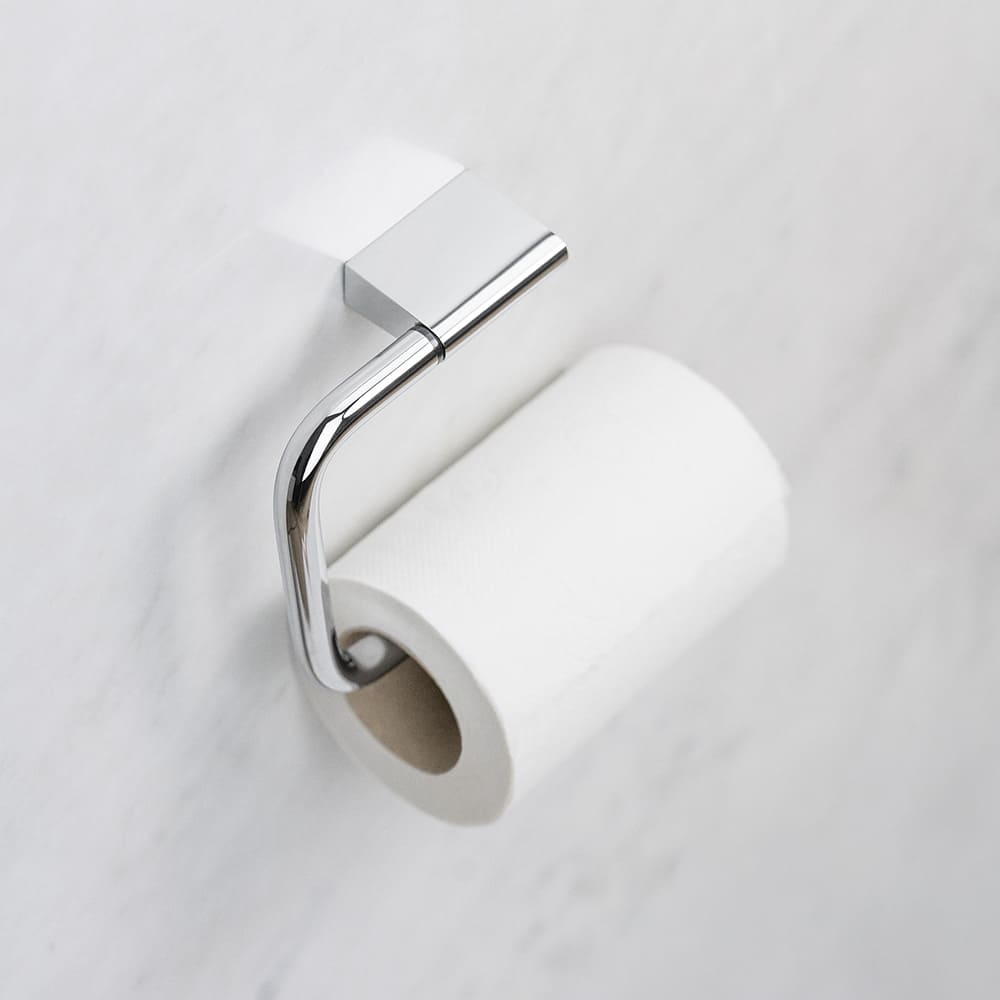 Toiletrolhouder Flow - Gepolijst Chroom