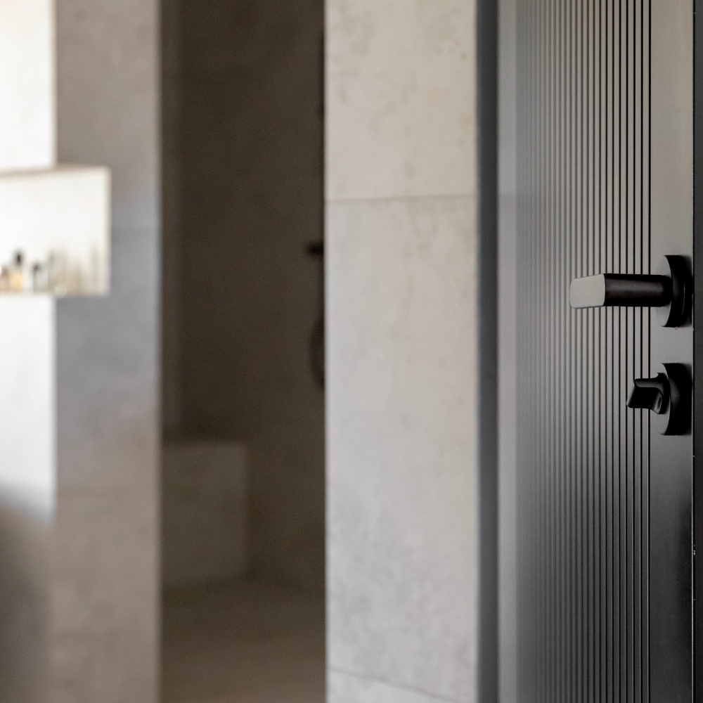 Deurklink Vibe Plain - Mat Zwart