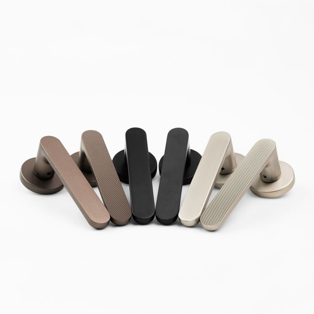 Deurklink Vibe Grip - Donker Brons